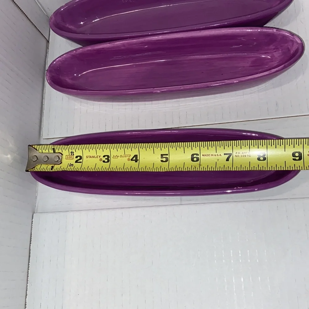 Parmesan Container, 3 Olive Turine, 2 Napkin Holders  Glazed Ceramic NEW